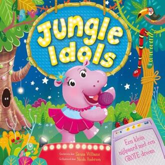 Rebo Productions kinderboek Jungle idols junior papier