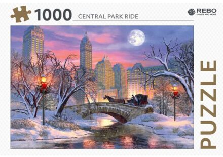 Rebo Productions legpuzzel Central Park Ride 1000 stukjes