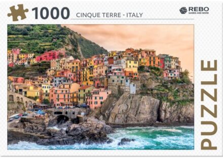Rebo Productions legpuzzel Cinque Terre Italy 1000 stukjes
