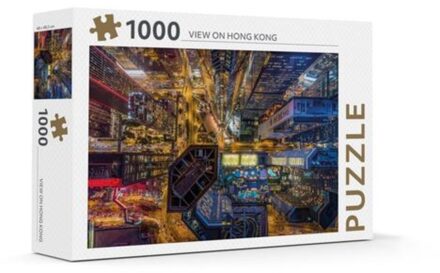 Rebo Productions legpuzzel Hong Kong karton 1000 stukjes