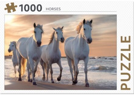 Rebo Productions legpuzzel Horses 1000 stukjes