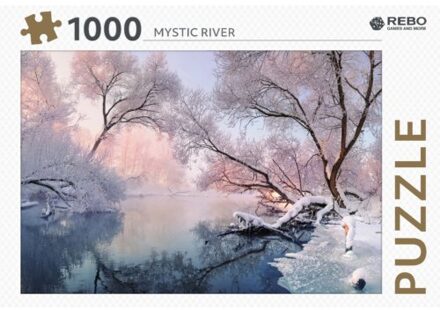 Rebo Productions legpuzzel Mystic River karton 1000 stukjes