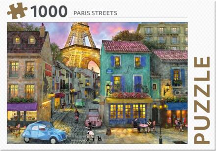 Rebo Productions legpuzzel Paris Streets 66 x 47 cm 1000 stukjes