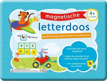 Rebo Productions Magnetische Letterdoos