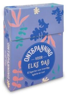 Rebo Productions Ontspanning Voor Elke Dag Kaartendeck - Saffron Hooton