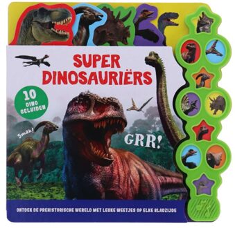 Rebo Productions Rebo Geluidenboek Superdinosauriërs