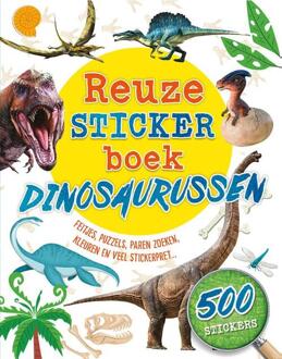 Rebo Productions Reuzestickerboeken  -   Reuzestickerboek Dinosaurussen
