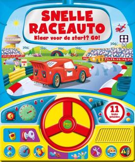 Rebo Productions Snelle Raceauto - Geluidboek