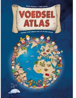 Rebo Productions Voedsel atlas - Boek Giulia Malerba (903663590X)