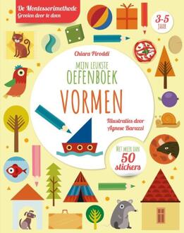 Rebo Productions Vormen - Mijn Leukste Oefenboek - Chiara Piroddi