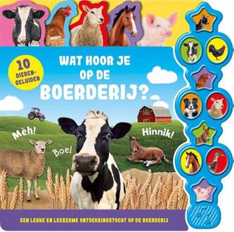 Rebo Productions Wat Hoor Je Op De Boerderij - Geluidenboek