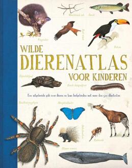 Rebo Productions Wilde dierenatlas voor kinderen - (ISBN:9789036637107)