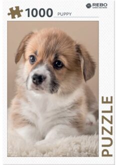 Rebo puzzel Puppy 1000 stukjes