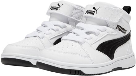 Rebound V6 Mid PS Sneakers Junior wit - zwart - 32