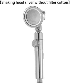 Recableght 3 Modi Stop Water Bad Douchekop Verstelbare Regen Douchekop Filter Badkamer Accessoires Hoge Druk Spa Nozzle met Shaking hoofd