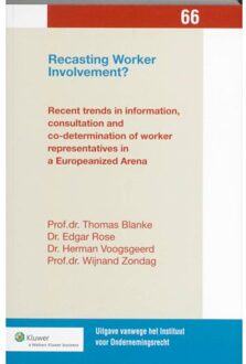 Recasting worker involvement - Boek Wolters Kluwer Nederland B.V. (9013063292)