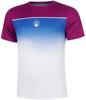 Receiver Faded T-shirt Jongens-berry, wit bes - 164