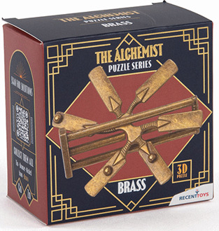 Recent Toys Brainpuzzles - The Alchemist Brass