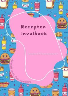 Recepten invulboek Kawaii love for cooking - (ISBN:9789464487671)