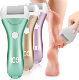 Rechargeable Electric Foot File Callus Remover Machine Pedicure Device Foot Care Tools Feet For Heels Remove Dead Skin display