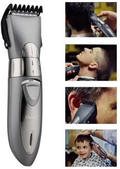 Rechargeable Waterproof Hair Clipper Beard Electric Hair Trimmer Shaver Body Hair Mustache Shaving Trimmer Haircut 55