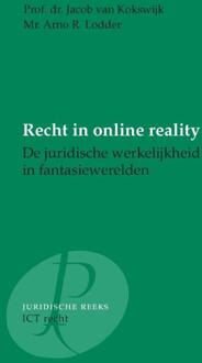 Recht in online reality - Boek J. van Kokswijk (9077320628)