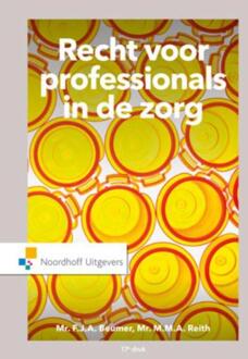 Recht voor professionals in de zorg - Boek F.J.A. Beumer (9001863043)