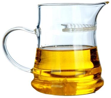 Rechte fire speciale hittebestendige temperatuur tip filter glazen pot Ketel handgemaakte glazen theepot bloem thee