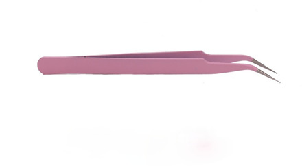 Rechte/Gebogen Nail Strass Pickup Pincet Wimper Extension Tweezer Tangen Nail Salon Levert Gereedschap Pailletten Collector 2