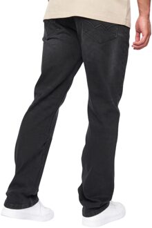 Rechte Jeans Heren Janstar (Zwart wassen) - 30N