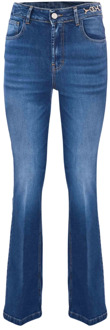 Rechte jeans met metalen gesp Kocca , Blue , Dames - W25,W26,W31,W27,W30,W29,W24
