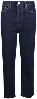 Rechte jeans Re/Done , Blue , Dames - W25,W29