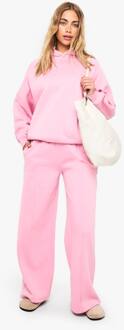 Rechte Pijp Pintuck Rechte Pijp Jogger, Pink - L