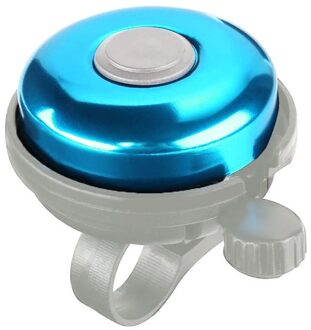 Rechterhand Fiets Bell Aluminium Luid Scherpe Helder Geluid Volwassenen Kids Ringer @ XP400618 blauw