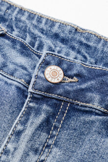 Rechtestrikje Jeans Blauw