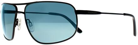 Rechthoek Heren Glimmend Zwart Saturnus Gepolariseerd 555nm Blauw Dante 2.0 - One Size