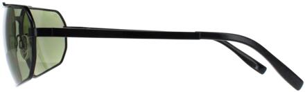 Rechthoek Heren Glimmend Zwart Transparant Laagje Mineraal Gepolariseerd 555nm Groen Hinkley