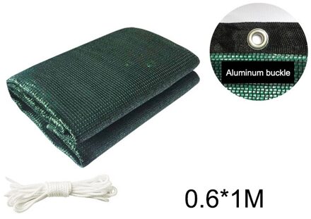 Rechthoek Zon Shade Sail Uv Blok Ademend Voor Outdoor Patio Tuin Plant A1 donker groen / S