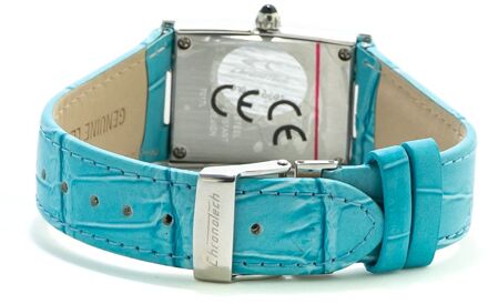 Rechthoekig Horloge Ct7017l05sac Lichtblauw