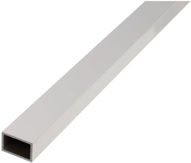 Rechthoekige Buis - Aluminium Zilver - 50x20x2mm 2m