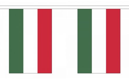 Rechthoekige Hongarije vlaggenlijn