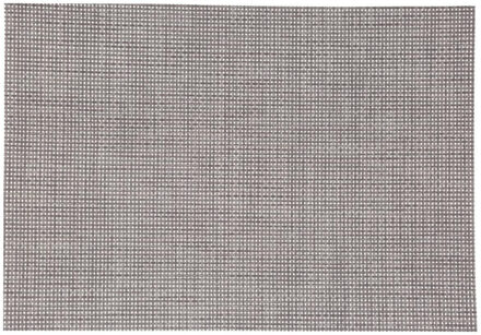 Rechthoekige placemat uni taupe texaline 50 x 35 cm - Placemats