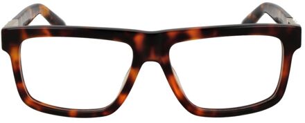 Rechthoekige Schildpadbril Bruin - One Size