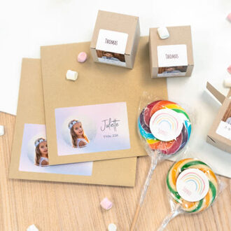 Rechthoekige stickers