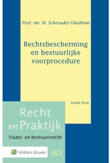 Rechtsbescherming en bestuurlijke voorprocedure - Boek M. Schreuder-Vlasblom (9013136672)