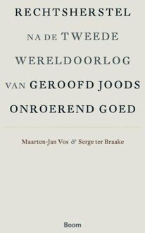 Rechtsherstel na de Tweede Wereldoorlog van geroofd Joods onroerend goed - eBook Serge ter Braake (9461274467)