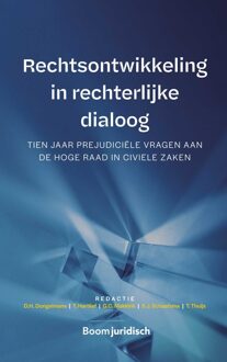 Rechtsontwikkeling in rechterlijke dialoog - - ebook