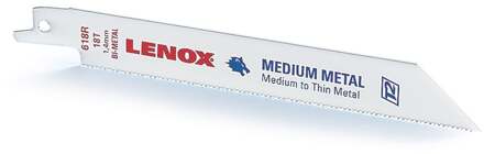 Reciprozaagblad - 19 mm - 10/14 TPI - LX20583110R - 20583110R