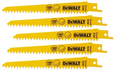 Reciprozaagblad BiM 152x4,2mm splintervrij in gipsplaat en kunstsof - DT2356-QZ