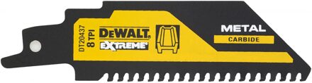 Reciprozaagblad Carbide | 102x3,1 mm | metaal - DT20437-QZ